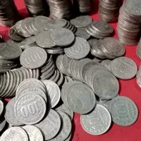 koin kuno jadul lama 100 rupiah tebal