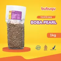 Bubuqu Boba Brown Sugar - Topping Tapioca Pearl / Bubble 1 Kg