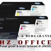 TONER HP LASERJET 305A COLOR & BLACK CARTRIDGE ORIGINAL & BERGARANSI