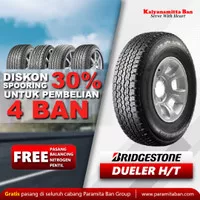 Ban Bridgestone Dueler H/T D684 265/60 18 Ban Mobil Fortuner R18