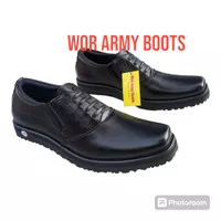 Sepatu PDH Pendek Sol Tebal Army Dob