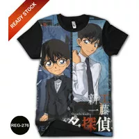 Baju Detective Conan Anak dan Dewasa Kaos Kartun Series #REG-276