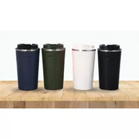 Tumbler Kopi Portable Termos Coffee Mug Stainless Travel Cup Gelas Air
