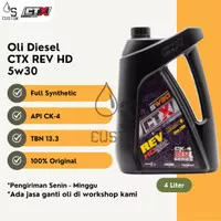 Oli Diesel CTX Rev HD 5w30 4 Liter Full Synthetic