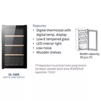 GEA SC-100Y wine cellar/wine cooler/lemari pendingin wine