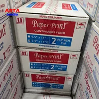 Continuous Form Paper Prins 9.5"x11"/2 - 2 ply
