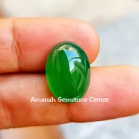Batu Akik Natural Green Chalcedony - Hijau Garut - Bacan - Bergiwang