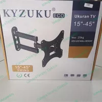 Bracket TV KYZUKU LED LCD 15 - 45 Inch - Swing Bracket TV 15 - 45 