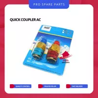 Quick Coupler AC/Nepel Adapter Isi Freon Ac Mobil R134a/Sparepart