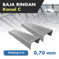 Baja Ringan 0.70 mm / Kanal C 75 / CNP Baja Ringan / C75 / Truss C75