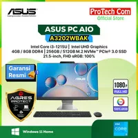 ASUS PC ALL IN ONE A3202WBAK-BA385W i3-1215U 8GB 512GB 21,5" FHD W11