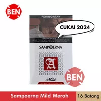 Sampoerna Mild Merah 16 Batang / Rokok Sampurna Merah Red Grosir Promo