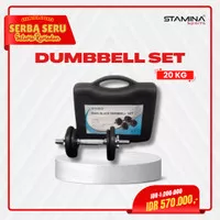 Dumbbell Set Stamina 20 kg Iron Cast