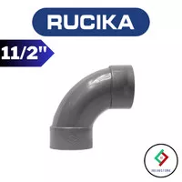 RUCIKA LONG ELBOW D 11/2 INCH PVC ELBOW D 11/2 PVC RUCIKA KENI LONG