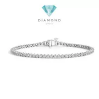 Tennis bracelet 6 ctlook 18 k white gold Diamond Jewelry