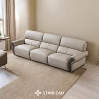 STARLEAD Modalux Leather Sofa | Sofa Kulit Asli | Genuine Leather | 3 Seater Sofa