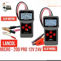 Alat Test ACCU/Aki Digital Battery Tester Lancol Micro 200 Pro Mobil