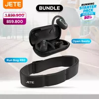 Headset Bluetooth JETE Open Beats Sport Bundle Run Bag RB3