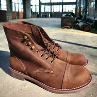 Sepatu Boots 8111 Iron R4nger Wild Crazy Horse Leather