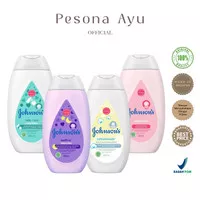 JOHNSON'S Johnson Baby Lotion 100ml / 200ml | Reguler | Milk & Rice | BedTime | Cotton Touch - Hand Body Bayi