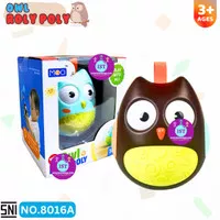 Roly Poly Owl Chime Rattle Baby Toys Mainan Bayi Edukatif