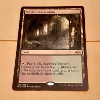 MAGIC THE GATHERING MTG Verdant Catacombs