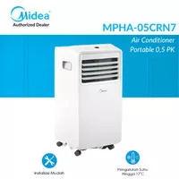 Midea AC Portable 1/2 pk MPHA-05CRN7 AC 0,5 pk Pendingin Ruangan