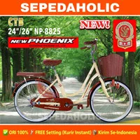 Sepeda Keranjang Remaja Dewasa PHOENIX 8825 Ukuran 20 24 26 Inch City Bike