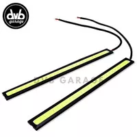 LED DRL Strip COB Plasma 17CM Waterproof Universal Mobil Motor Lampu