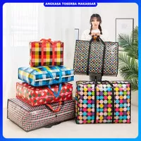 Tas KARUNG Tas Laundry Bag Storage Tas Belanja Pasar Kecil Sedang Besar Jumbo Motif / TW10