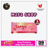 Tango Long Wafer Stroberi | Strawberry Jam Sachet 47 gr (Harga Satuan)