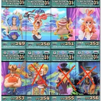 One Piece WCF 31 Fishman Ryuugu 249 250 251 252 253 254 255 256 Figure