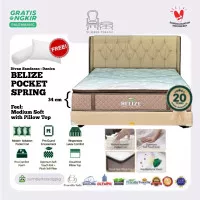 Springbed Procella Belize Kasur Procella Spring Bed Pocket Spring Matras Pillow Top