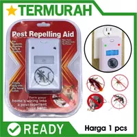 RIDDEX PEST BARU MERAH Repelling Aid Plus Frekuensi Pengusir Serangga Tikus kecoa nyamuk hama serangga lalat