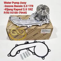 WATER PUMP ASSY POMPA AIR TOYOTA INNOVA FORTUNER HILUX BENSIN ORISINIL