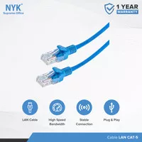 Kabel LAN CAT 5 NYK Cable Ethernet Rj45 5 Meter