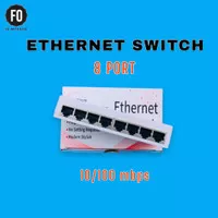 desktop ethernet switch RJ45 10/100 mbps 8PORT