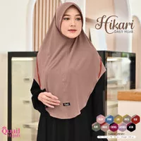 Hijab Instan Bergo Jersey HIKARI Original Jilbab Quail