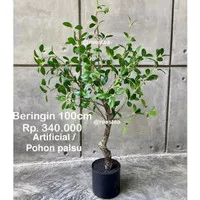 Pohon Beringin Tinggi 100cm / Artificial Plant / Pohon Hias Palsu