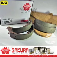 Kampas Rem Belakang Innova Reborn Brake Shoe Non Asbes SAKURA