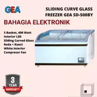 GEA SD-500BY SLIDING CURVE GLASS FREEZER PREMIUM 500 LITER