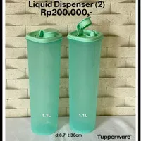 Liquid dispenser 1L cco tempat minyak tupperware