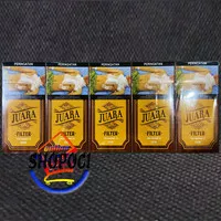 Rokok Juara Teh Manis Filter 1 Slop isi 10 Bungkus x 12 Batang