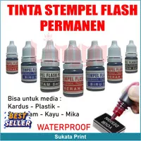 Tinta Stempel Flash / Otomatis Tinta stempel plash Tinta Permanen