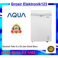 AQUA CHEST FREEZER AQF-100GC FREEZER BOX 100 LITER AQF 100 GC