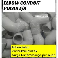 elbow conduit 5/8 polos/elbow listrik 16mm