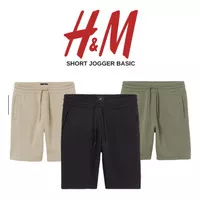 CELANA PENDEK / SHORT JOGGER H&M BASIC ORIGINAL