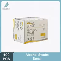 Tisu Alkohol / Ethyl Alcohol Swab 70% Sensi isi 100 pcs