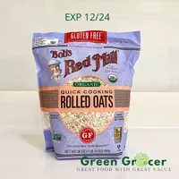 BOBS RED MILL Organic Quick Cooking Oats 794GR / GLUTEN FREE