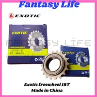 Fantasy Freewheel / Sprocket / Gear Belakang Sepeda EXOTIC 18T Single Speed sepeda anak 20 BMX